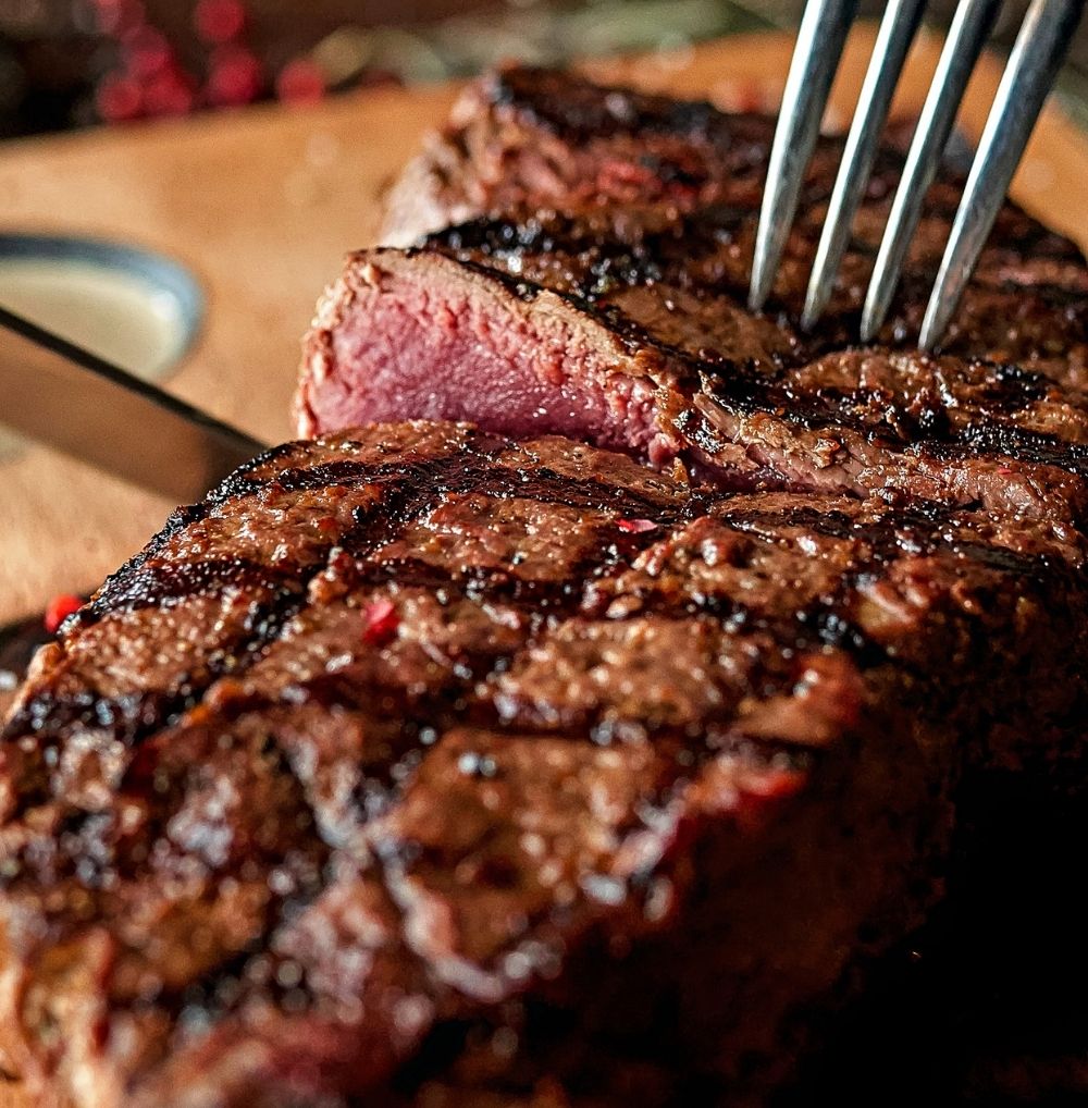 Carving A Steak